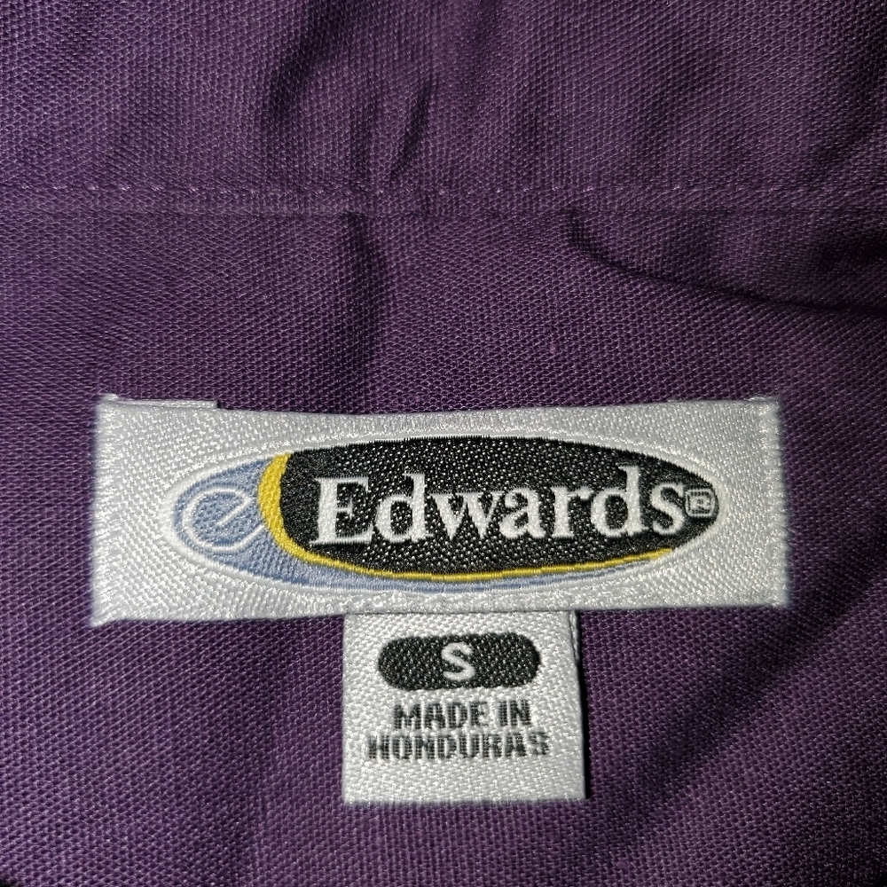 Edwards Purple Collared Button Down - Picture 7 of 8
